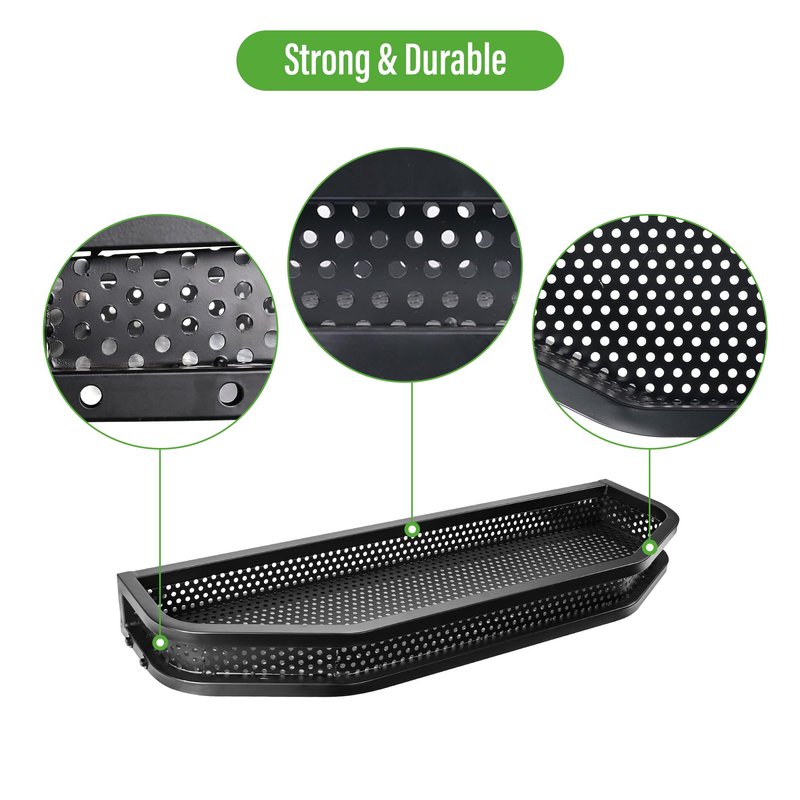 10L0L Golf Cart Front Cargo Basket for Yamaha G29/Drive Ydre Serials Clay Outer Utility with Mounting Brakets for Gas & Electric Golf Carts, Heavy-Duty Steel Storage Rack (Ydre(G29/Drive))