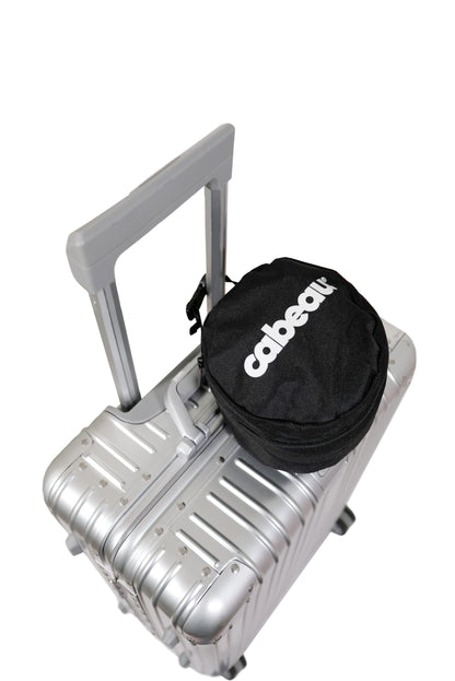 Cabeau Evolution Travel Neck Pillow Bag Compact Carrying Case, Compresses Pillow to Half its Original Size - Quick-Release Clasp Attaches to Luggage, Backpacks, and Purse