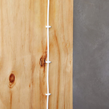 Juvale 500-Pack Round Cable Wire Clips for Wall Mounting, Extension Cord Holders, and Cable Management Staples in 5 Sizes for RJ45 Ethernet Connectors, Nails Included (4, 6, 8, 10 & 14mm, White)