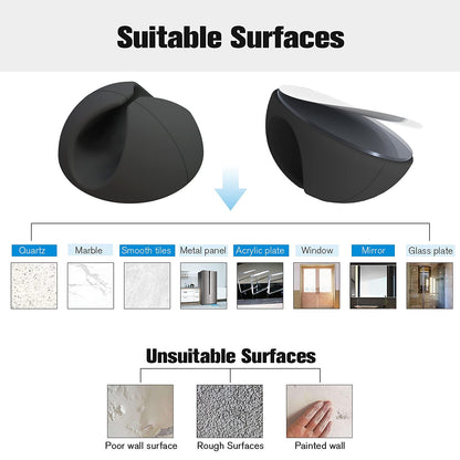 12 Pack Cable Clips, Znben Cord Organizer Holder Adhesive Cable Management Charger Wire Holder Clips for Desk, Home, Office, Car, Cubicle, Nightstand Black