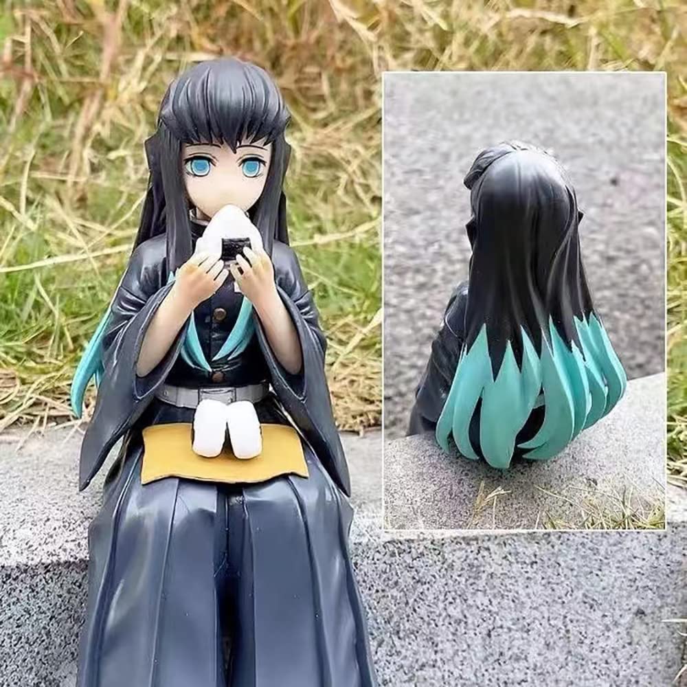 XESAGSNV Ghost Slayer, Anime Cartoon Characters, Anime Character Doll Models, Character Statue Collectibles, Gifts for Fans (Tokitou Muichirou)