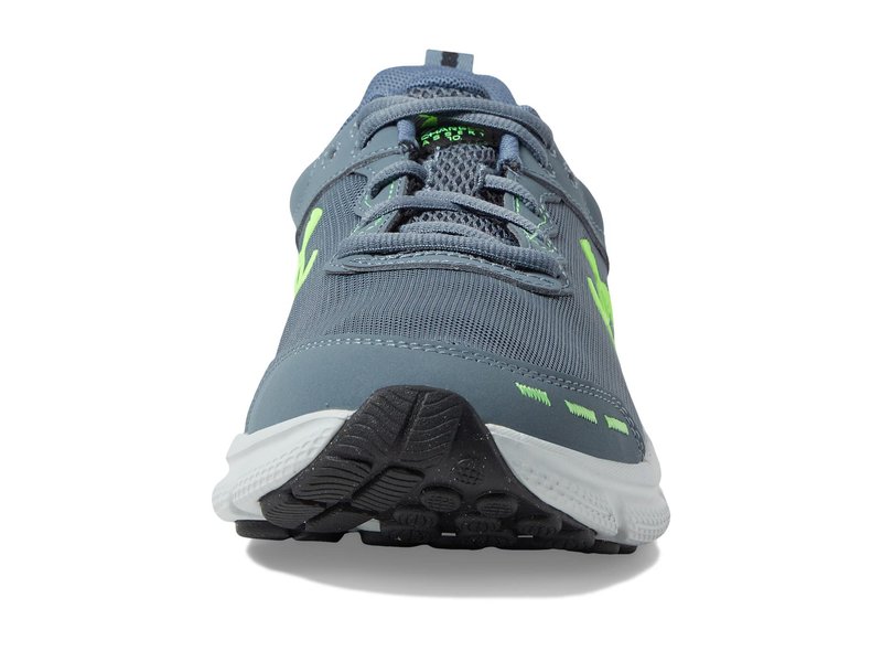 Under Armour Men's Charged Assert 10 Shoes, (101) Gravel/Gravel/Lime Surge, 11 X-Wide