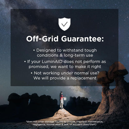 LuminAID Max Quick Inflate 2-in-1 Solar Camping Lantern and Phone Charger - Rechargeable LED Lamp for Camping, Hiking & Travel - Waterproof Emergency Light for Power Outages, Hurricane, Survival Kits