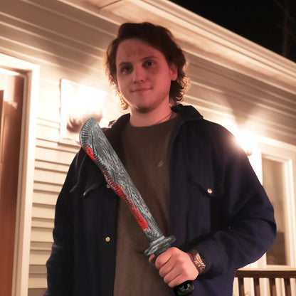 CASA CLAUSI Halloween Kid Machete Bloody Machete Deluxe Costume Cosplay Horror Accessory