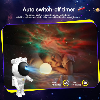 Astronaut Galaxy Projector,Starry Nebula Ceiling Lamp with Timer and Remote, Star Projector for Bedroom,LED Night Light for Kids，Gifts for Adults, Christmas, Birthday,Home Decor Aesthetic