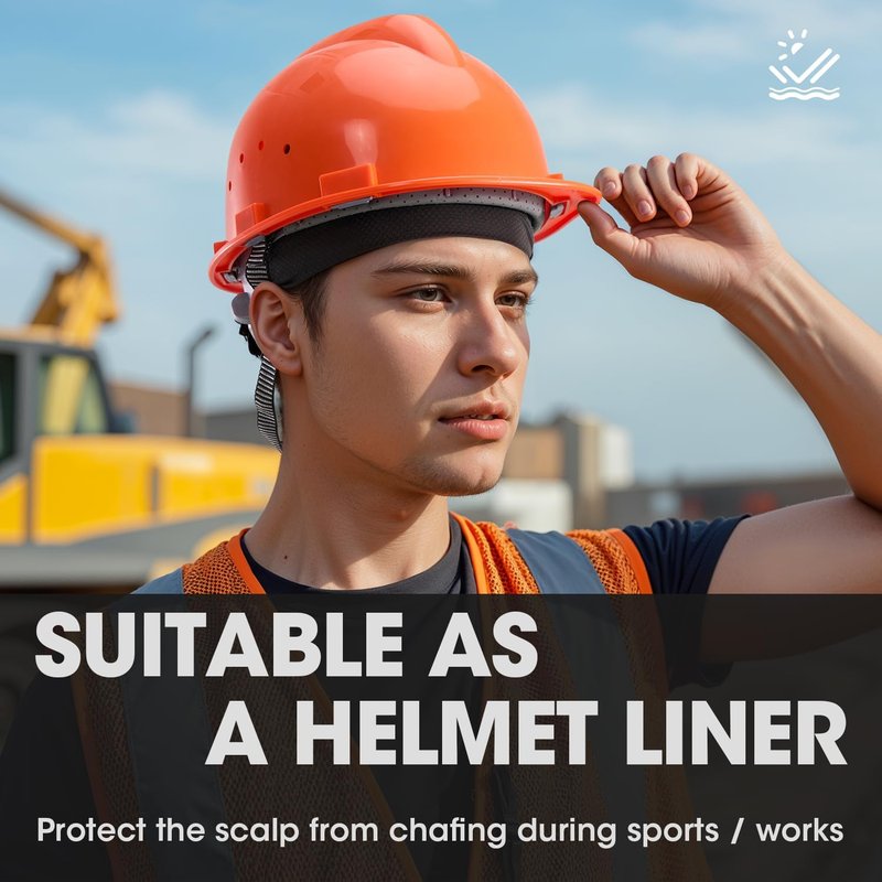 Breathable Mesh Skull Cap - Lightweight Quick-Dry Sports Helmet Liner | Cooling Cycling Beanies for Men & Women