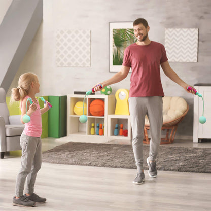 APLUGTEK Jump Rope, Weighted Ropeless Skipping Rope for Fitness, Tangle-Free Rapid Speed Cordless Jump Rope Workout for Men, Women, Children…