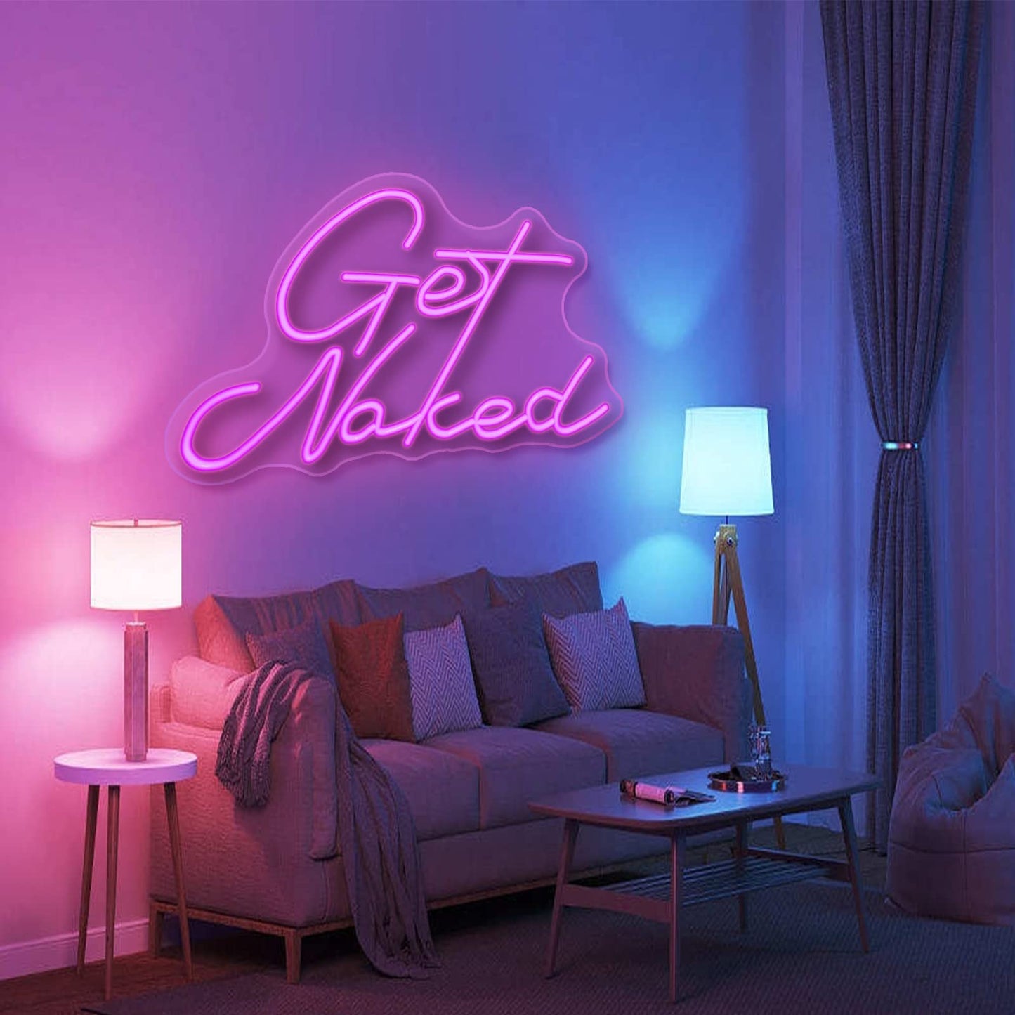 Lady Neon Signs Neon Signs for Wall Decor Pink White LED Light Sign for Preppy Room Decor Light Up Sign for Birthday Party Decoration USB Powered