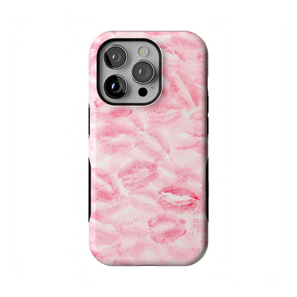 Casely iPhone 14 Pro Case | Opposites Attract | Day & Night Mountains | Compatible with MagSafe | Bold Protective Design