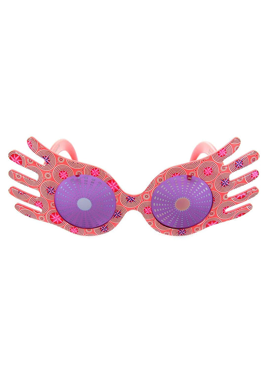 elope Harry Potter Luna Lovegood Spectrespecs Costume Glasses for Kids and Adults - One Size - Pink