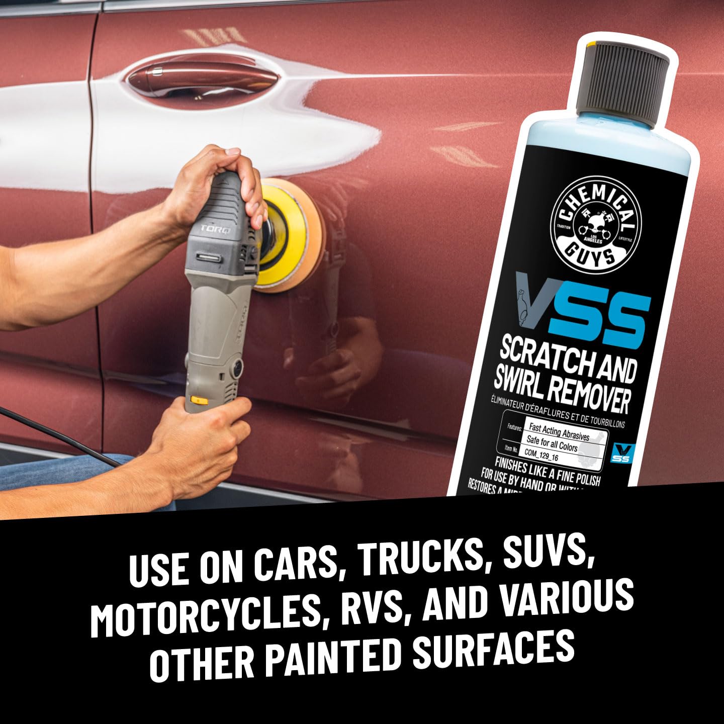 Chemical Guys VSS Scratch & Swirl Remover - 16oz