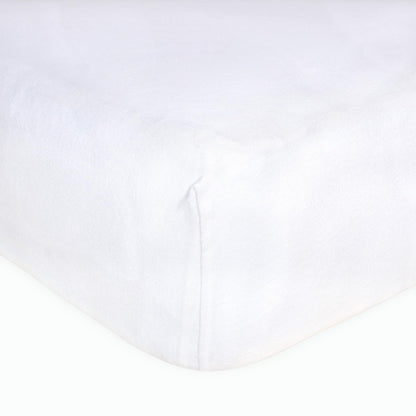 Burt's Bees Baby Essential Organic Cotton Fitted Crib Sheet, Breathable for Boy Girl Standard Crib & Toddler Mattresses