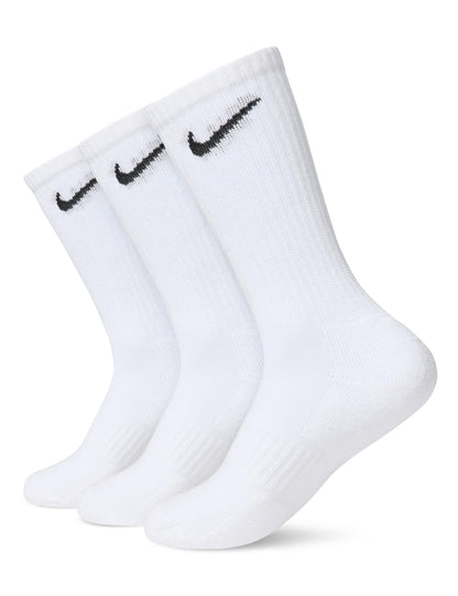 Nike Mens Everyday Cushioned Socks, White/(black), M EU