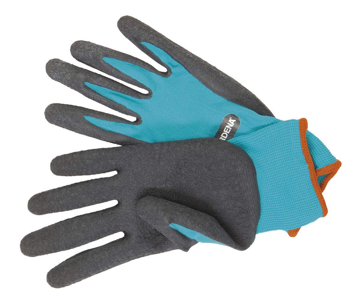 Gardena Gardening and Soil Gloves: Gardening Gloves for Coarse Gardening and Soil Work, Size 10/Xl, Breathable, Water Resistant Thanks to a Latex Coating, Ideal Grip and Protection (208-20)