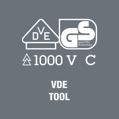 Wera 05005315001 8 x 125 mm "190 i VDE" Insulated Nut Driver - Red