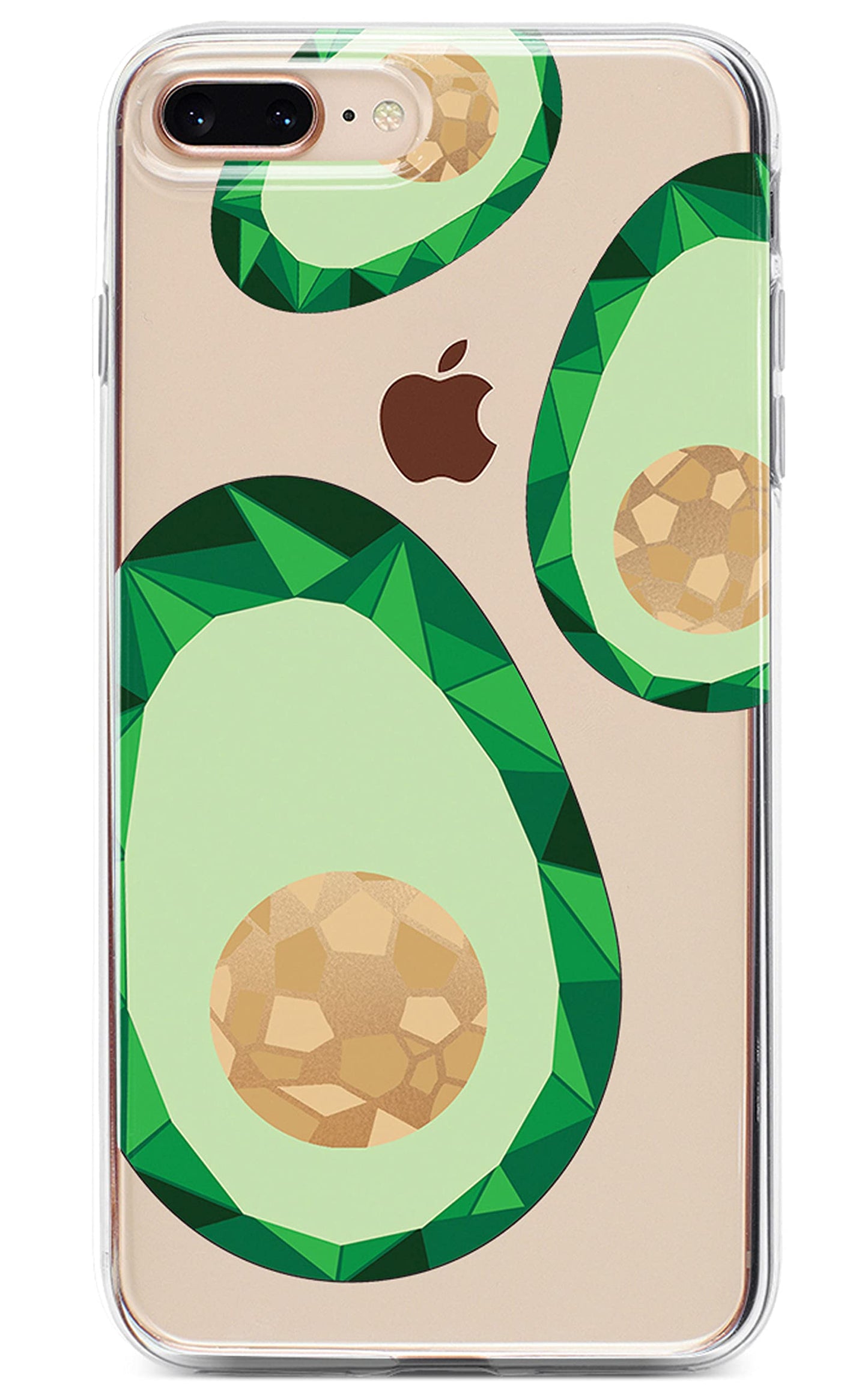 Casely iPhone 6/7/8 Plus Case | Stepping Up | Geo Rose Gold Marble | Classic Ultra Slim Design