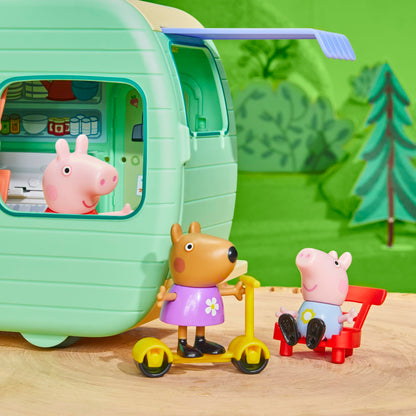 Peppa Pig Peppa's Caravan Playset, Pink