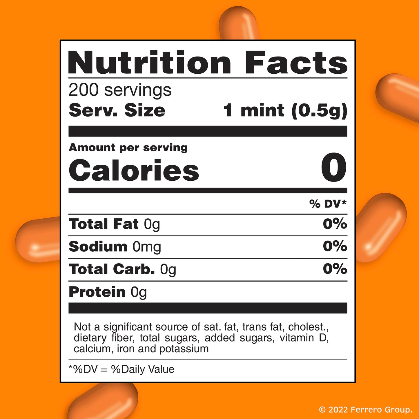 Tic Tac Orange Flavored Mints, Bulk 12 Pack, On-The-Go Refreshment, 1 Oz Each