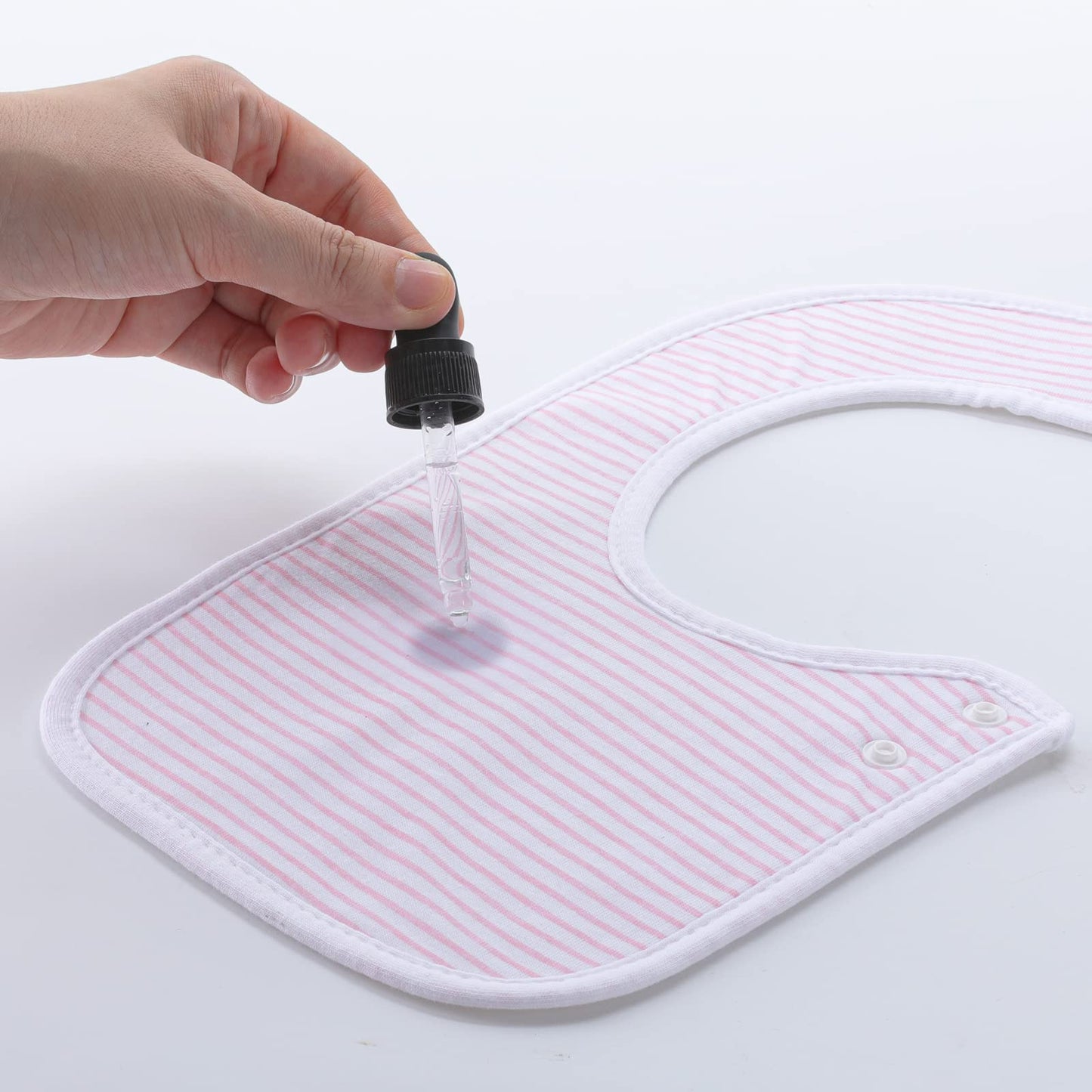 Hakochia Waterproof Baby Bibs Organic Cotton Soft Absorbent Baby Bandana Drool Bibs With Adjustable Snaps for Girls Teething and Drooling 3-36 Months