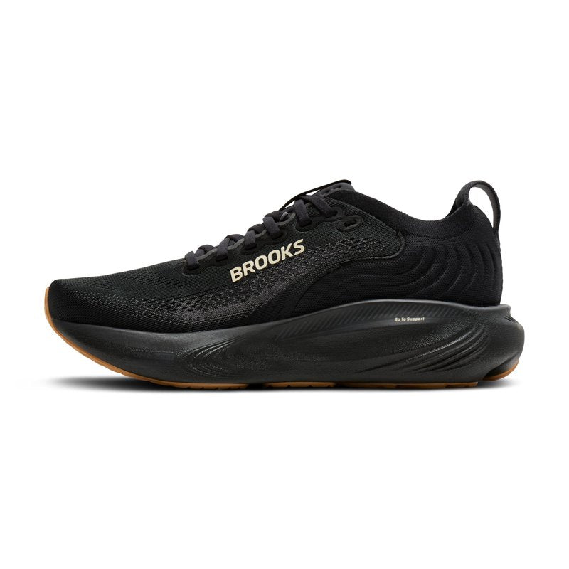 Brooks Women’s Adrenaline GTS 25 Supportive Running & Walking Shoe - Black/Biscuit - 10.5 Medium