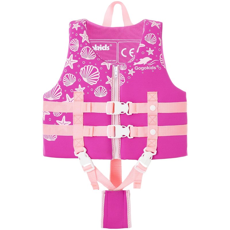 Gogokids Toddler Swim Vest, Kids Floaties – Boys & Girls Buoyancy Jacket for Pool & Beach, Fits 2-8 Years / 22-60 lbs