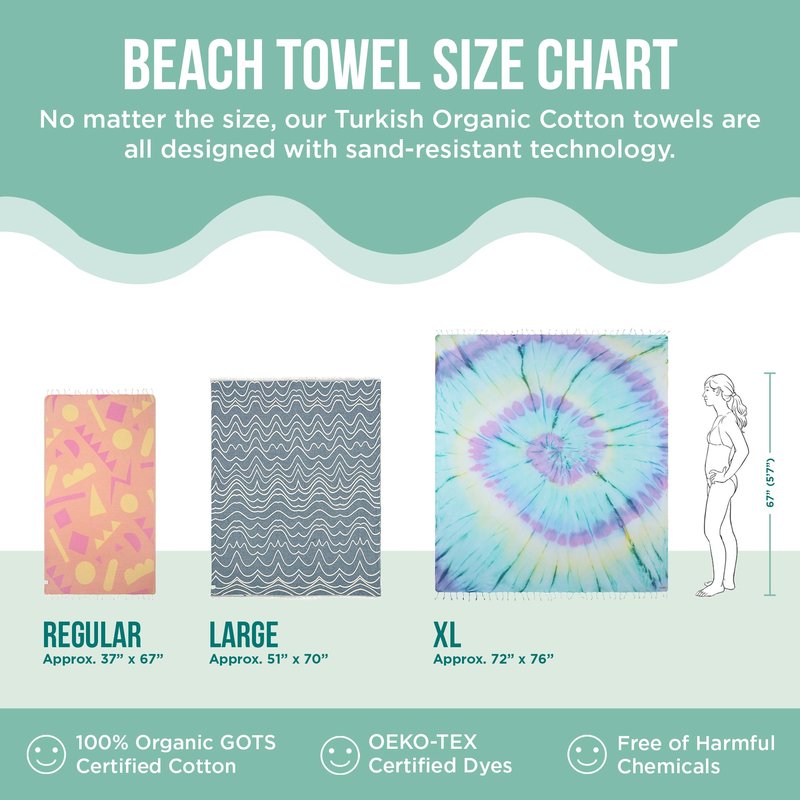 Sand Cloud Turkish Beach Towel - Sand Resistant - 100% Organic Turkish Cotton Yarn - Quick Dry Towel for Beach, Picnic, Blanket or Bath - As Seen on Shark Tank - Marine Life (Emperor Penguin)