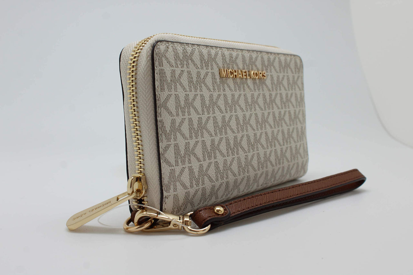 Michael Kors Women's Jet Set Travel Multifunction Phone Case