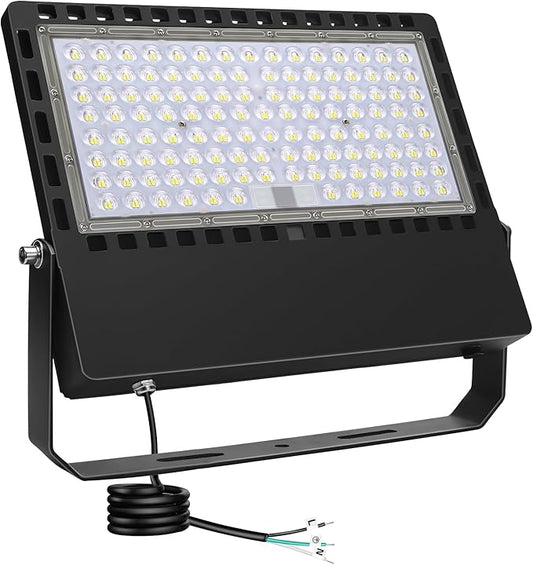 STASUN 300W 45000LM LED Flood Light Outdoor - High Lumen Super Bright, 100-277V 5000K Daylight White, IP66 Waterproof Stadium Lights for Arena, Backyard, Parking Lot, Courts, ETL Certification