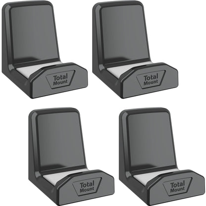 TotalMount Controller Wall Stands (4 Pack) with Non-Slip Pads & Removable Adhesive for Xbox, PS5, PS4, and Nintendo – These Premium Holders Won’t Damage Your Wall with Screws or Permanent Adhesive
