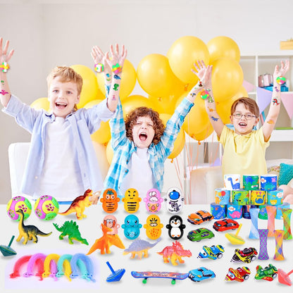 JOISHOP 120Pcs Party Bag Fillers Unisex Prize Box Toys Assortment Toys Classroom Prizes Rewards Goodie loot Bag Fillers for Boys Girls Birthday Party Favors