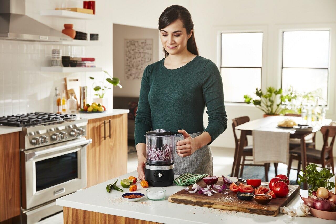 KitchenAid 5 Cup Food Chopper KFC0516ER, Empire Red