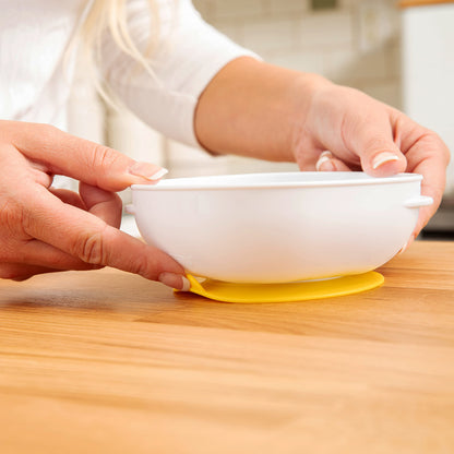 Dr. Brown's No-Slip Strong Suction Bowl for Babies and Toddlers, BPA Free - 2-Pack