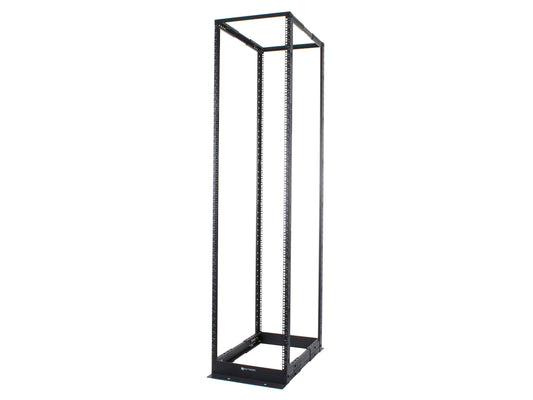 Networx™ Free Standing Open Frame Network Racks (48U, 4 Post - Cage Nuts)