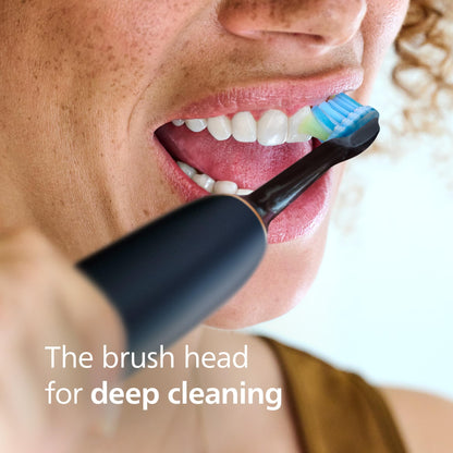Philips Sonicare Genuine C3 Premium Plaque Control Toothbrush Heads, One Year Supply, 2 Brush Heads, Black, HX9044/95