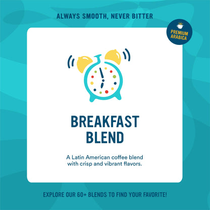 Cameron's Coffee Roasted Ground Coffee Bag, Breakfast Blend, 32 Ounce