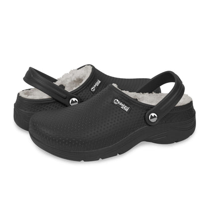 Lakeland Active Men's Fleece-Lined Dockray Clogs - Black - 10