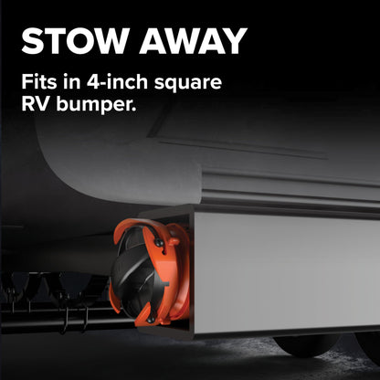 Camco RhinoEXTREME 20' RV Sewer Hose Kit – Premium Sewer Kit — Pre-Assembled & Ready-to-Use — Includes 4-in-1 Dump Station Adapter & Storage Caps — Crush & Abrasion Resistant (21012)