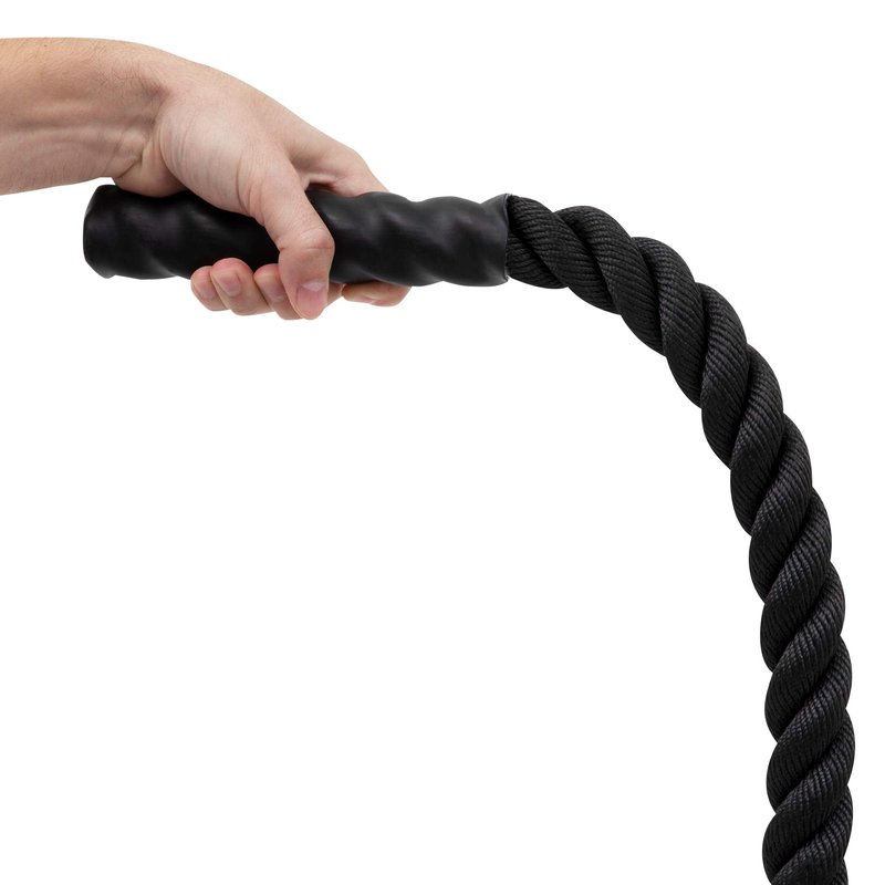 Champion Sports RPT1530 Heavy Training Rope: Rhino Poly Strength & Conditioning Heavy Gym Battle Ropes - Cardio, Cross Training, Weight Training & Crossfit - 1.5" x 30'
