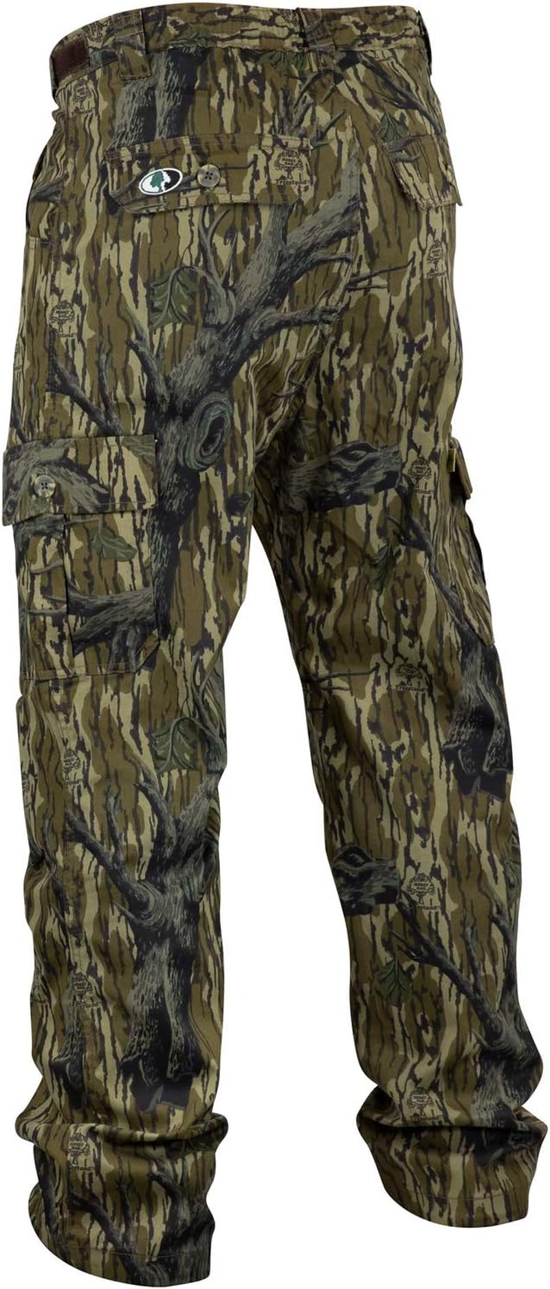Mossy Oak Men's Camo Hunting Pants - Flexible Cotton Material | Comfortable Fit