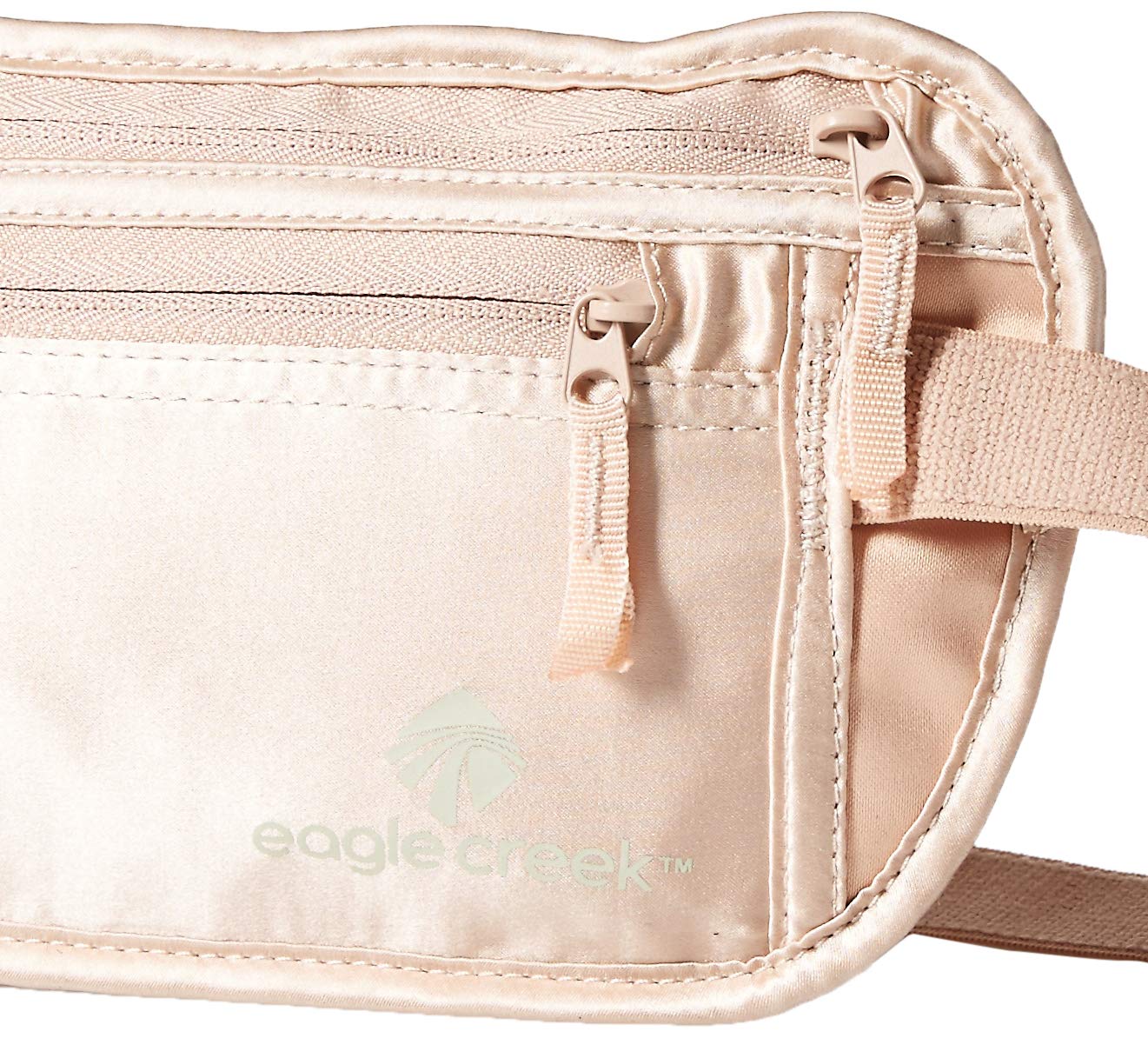 Eagle Creek Silk Undercover Money Belt - Travel Essentials Belt Bag Made with Breathable, Washable Silk, with Sweat-Resistant Coating, Rose
