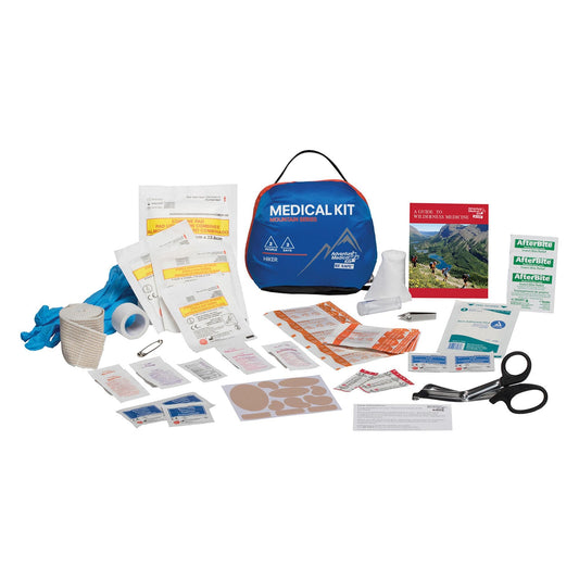 Adventure Medical Kits Mountain Series Medical Kit - Hiker - Emergency Medical First Aid Kit - For 2 People for 2 Days - Comes with a Trauma Pad, Medicine, Guide Book & More