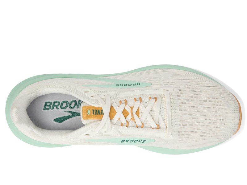 Brooks Women's Revel 8 Coconut/Taffy/Honeydew 5 Medium
