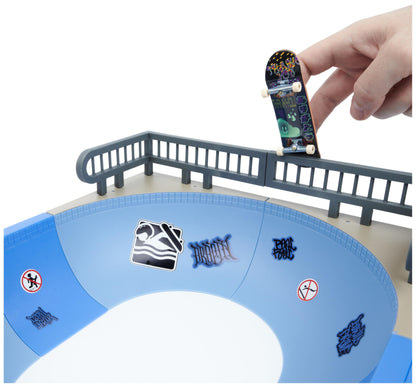 Tech Deck, Daewon Mega Bowl, X-Connect Park Creator, Customisable and Buildable Ramp Set with Exclusive Fingerboard, Kids’ Toy for Ages 6 and up