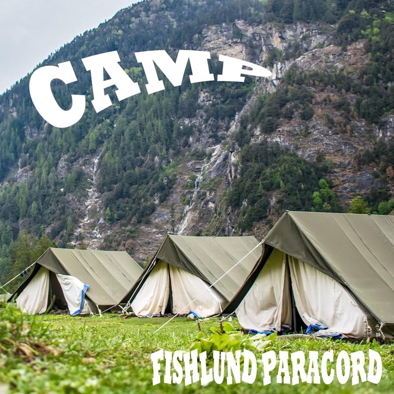 FISHLUND Paracord 550 lb, 7 Strand Paracord Rope 250ft 4mm, Nylon Parachute Cord for Camping, Forest Camo