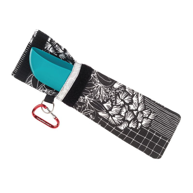 pStyle | Female Urination Device |Turquoise pStyle w/Midnight Black pCase | Made in USA | Pee Funnel for Women | Camping, Hiking, Travel, Gender Affirmation & More | Portable Urinal