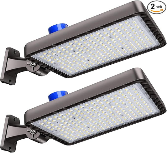 480W Led Parking Lot Light Outdoor, 72000LM Super Bright Flood Parking Lights-Dusk to Dawn 5000K Waterproof Commercial Large Area Security Street Shoebox Lighting for Stadium Sport AC100-277V