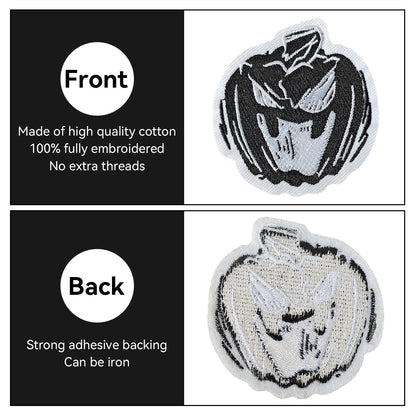 TXSN Halloween Iron on Patches for Kids, Halloween Embroidered Applique Patches for Clothing, Pants, Backpacks, Hats, Jeans, DIY Accessories. Pack of 15