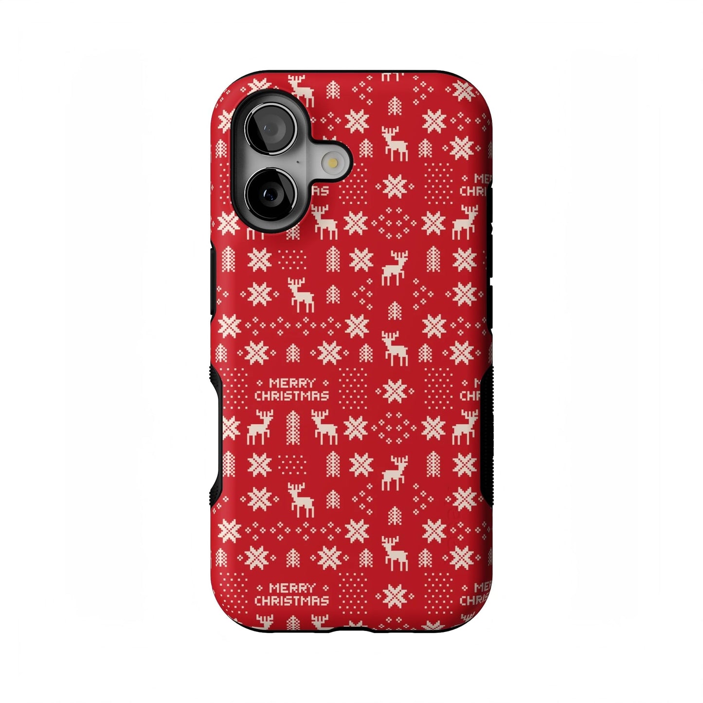Casely iPhone 17 Pro Max Case | On The Dot | Maroon Polka Dot | Compatible with MagSafe | Bold Protective Design