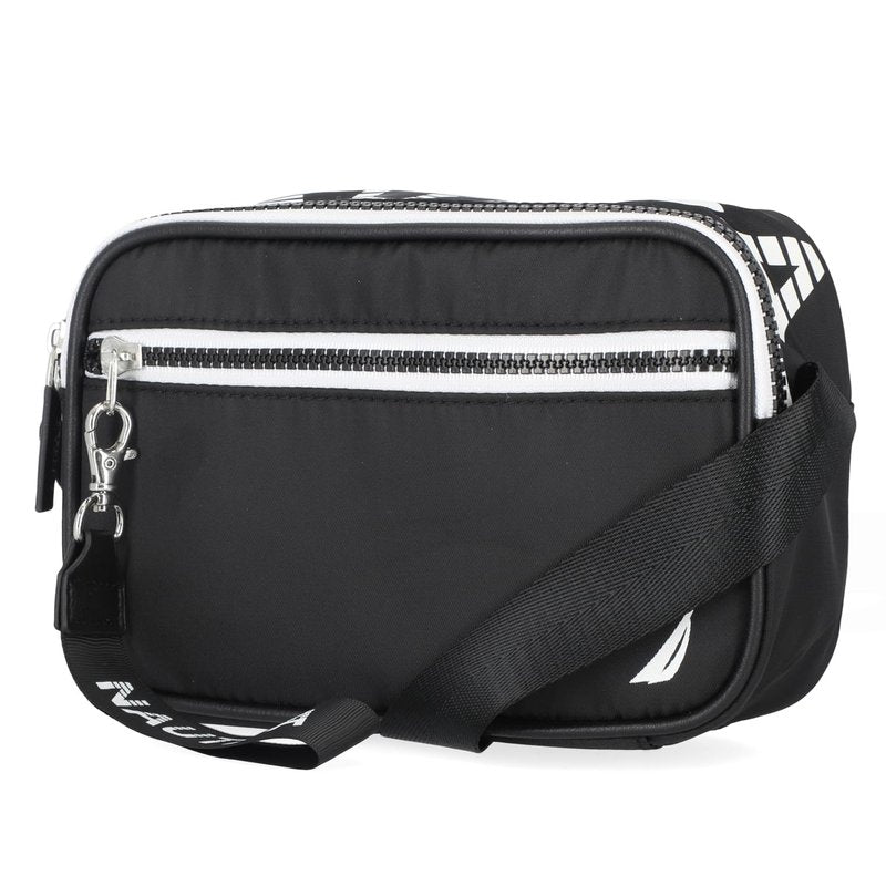 Nautica Women's High Seas Camera Crossbody, Black, One Size