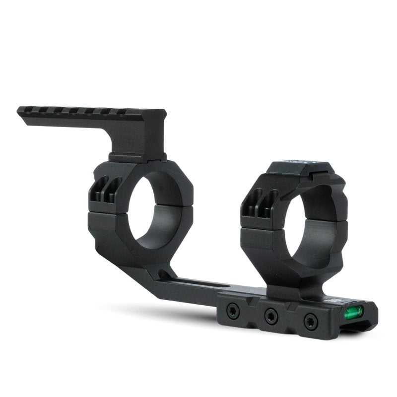 Monstrum Beast Series Cantilever Scope Mount | Includes Anti-Cant Level Bubble, Modular Piggyback and Diving Board Attachments